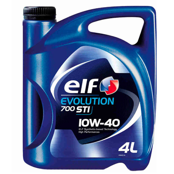 Моторное масло ELF Evolution 700 STI 10w40 полусинтетическое (4л)